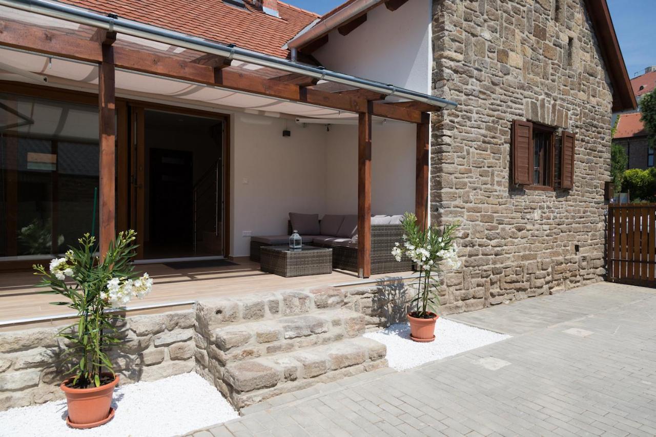 Piros Vendeghaz Villa Tihany Exterior foto